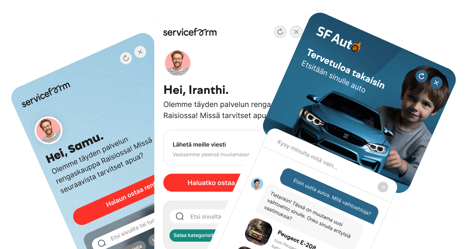 Serviceform AI in various industries
